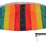 In-the-Breeze-Black-and-Rainbow-Power-Kite-2-Meter-0
