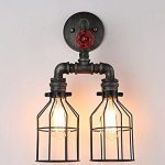 Injuicy-Lighting-Retro-Cages-Industrial-Vintage-Edison-Rust-Loft-Wall-Light-Waterpipe-Double-Lamp-0-2