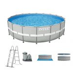 Intex-20-x-48-Ultra-Frame-Above-Ground-Swimming-Pool-Set-wPump-and-Ladder-0