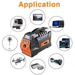 JASTEK-500W296Wh-Portable-Generator-Uninterruptible-Power-Supply-Pure-Sine-Wave-Inverter-with-Dual-110V-AC-Outlet-and-4-USB-Ports-for-Camping-and-Indoors-Black-0-2