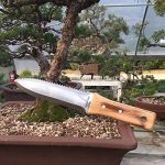 Japanese-Hori-Hori-Knife-Perfect-Tool-for-Gardening-Weeding-Landscaping-Digging-Bonsai-Metal-Detecting-Stainless-Steel-Rustproof-Includes-Sheath-0-2
