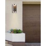 Justice-Design-Group-Lighting-SLT-7535W-NTRL-NCKL-Slate-Litho-2-Light-Outdoor-Wall-Sconce-15-H-x-8-W-x-4-ext-Brushed-Nickel-0-0