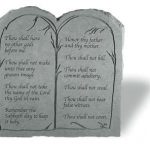 Kay-Berry-Inc-20311-The-Ten-Commandments-Tablet-Memorial-11-Inches-x-1125-Inches-0