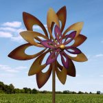Koehler-Home-Decor-Dancing-Sunflower-Garden-Windmill-Garden-Spinner-0