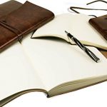 LEATHERKIND-Romano-Recycled-Leather-Journal-Chestnut-A4-Plain-Pages-Handmade-in-Italy-0-1