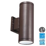 LED-Outdoor-Up-Down-Wall-Light-Light-Blue-12-Waterproof-and-Outdoor-Lighting-Fixture-for-Building-Home-Security-and-Walkways-3000K-Soft-White-1260-Lumens-ETL-and-Energy-Star-certified-0