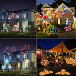 LED-Projector-Light-OKPOW-Waterproof-Landscape-Snowflake-Spotlight-with-16-Interchangeable-Slides-for-Christmas-Halloween-Birthday-Wedding-Party-Outdoor-Indoor-Home-Decor-0