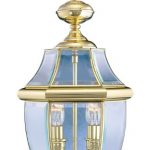 Livex-Lighting-2255-02-Monterey-2-Light-Outdoor-Hanging-Lantern-Polished-Brass-0