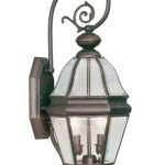 Livex-Lighting-2631-07-Outdoor-Wall-Lantern-with-Clear-Beveled-Glass-Shades-Bronze-0