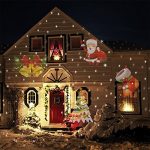 Lollipop-Rotating-Projection-Led-Snowflake-Spotlight-12PCS-Colorful-Lens-4-LED-Christmas-Star-Projector-Lights-wWaterproof-Timing-Function-for-Garden-Yard-Wall-Trees-Holiday-Party-Decoration-0-2