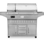 Louisiana-Grills-Wood-Pellet-Grill-and-Smoker-with-Cart-Estate-Series-860C-0