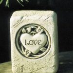 Love-Mini-Stone-Wall-PlaqueGarden-Statue-0-0