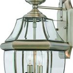 Luxury-Colonial-Outdoor-Wall-Light-Large-Size-20H-x-105W-with-Tudor-Style-Elements-Versatile-Design-Classy-Aged-Silver-Finish-and-Beveled-Glass-UQL1145-by-Urban-Ambiance-0
