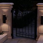 Luxury-Contemporary-Outdoor-Wall-Light-Medium-Size-18H-x-6W-with-Art-Deco-Style-Elements-Olde-Bronze-Finish-UHP1065-from-The-Hollywood-Collection-by-Urban-Ambiance-0-0