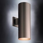 Luxury-Contemporary-Outdoor-Wall-Light-Medium-Size-18H-x-6W-with-Art-Deco-Style-Elements-Olde-Bronze-Finish-UHP1065-from-The-Hollywood-Collection-by-Urban-Ambiance-0-2