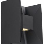 Matte-Black-Morino-2-Light-LED-4125in-Wide-Outdoor-Wall-Sconce-0