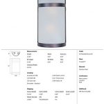 Maxim-5002FTOI-Arc-2-Light-Outdoor-Wall-Sconce-Lantern-Oil-Rubbed-Bronze-Finish-Frosted-Glass-MB-Incandescent-Incandescent-Bulb-60W-Max-Dry-Safety-Rating-Standard-Dimmable-Glass-Shade-Material-Rated-L-0-0