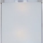 Maxim-5002FTSST-Arc-2-Light-Outdoor-Wall-Sconce-Lantern-Stainless-Steel-Finish-Frosted-Glass-MB-Incandescent-Incandescent-Bulb-60W-Max-Dry-Safety-Rating-Standard-Dimmable-Glass-Shade-Material-Rated-Lu-0