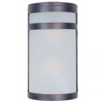 Maxim-Lighting-Two-Light-Frosted-Glass-Outdoor-Wall-Light-0