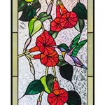 Mexicolour-Humming-bird-Stained-Glass-Leaded-Tiffany-Style-Garden-Home-Window-Panel-Handcrafted-Sun-Catcher-0