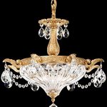 Milano-2-Light-Chandelier-in-Heirloom-Bronze-with-Clear-Optic-Crystal-0