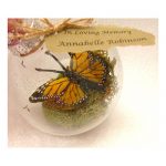 Monarch-Butterfly-Memorial-Christmas-Ornament-Clear-Glass-2-14-wide-0-0