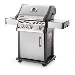 Napoleon-Rogue-425-Freestanding-Stainless-Steel-Gas-Grill-with-Side-Burner-R425SBNSS-Natural-Gas-0