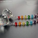Newmerry-30mm-Crystal-Prism-Ball-Chakra-Colors-Rondelle-Beads-Strand-Design-Rainbow-SuncatcherPack-of-2-0-0