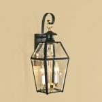 Norwell-Lighting-1066-BL-BE-Olde-Colony-Two-Light-Outdoor-Wall-Mount-Finish-BL-Black-0