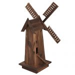 Nova-Microdermabrasion-34-Wooden-Dutch-Windmill-for-Garden-Yard-Classic-Old-Decorative-Windmill-Brown-0-1