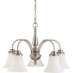 Nuvo-3-Light-Chandelier-with-Satin-White-Glass-Shades-0