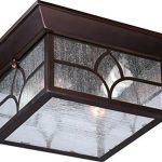 Nuvo-Lighting-605643-Stanton-Large-One-Light-Wall-Lantern-100-watt-A19-Outdoor-Porch-and-Patio-Lighting-with-Clear-Seeded-Glass-0