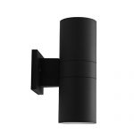 Outdoor-LED-Up-and-Down-Wall-Mount-Fixture-18W-120W-Equivalent-1100-Output-Lumens-Lumens-Fixture-600-3000K-Soft-White-Outdoor-Waterproof-Wall-Sconce-ETL-Listed-Black-Finish-Pack-of-1-0