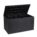 Outdoor-Patio-Deck-Box-Plastic-Wicker-Storage-Bench-Box120-Gallon-0-2