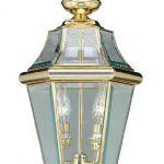 Outdoor-Pendants-2-Light-Georgetown-with-Clear-Beveled-Glass-Polished-Brass-Size-8-in-100-Watts-World-of-Crystal-0