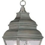 Outdoor-Pendants-2-Light-with-Clear-Water-Glass-Vintage-Pewter-Size-8-in-120-Watts-World-of-Crystal-0