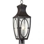 Outdoor-Post-2-Light-WEnglish-Bronze-with-Gold-Steel-Glass-B-8-inch-120-Watts-0