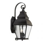 Outdoor-Wall-Lantern-Bristol-Collection-In-Solid-Brass-In-A-Charcoal-Finish-0