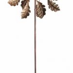 Panacea-88865-Kinetic-Art-Windmill-with-Leaf-Spinner-72-Inch-Height-Bronze-Finish-0