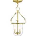 Pendants-2-Light-with-Polished-Brass-Finish-Candelabra-10-inch-120-Watts-World-of-Crystal-0