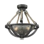 Pendants-2-Light-with-Silvered-Graphite-with-Polished-Nickel-Accents-Finish-Medium-Base-15-inch-120-Watts-World-of-Lamp-0