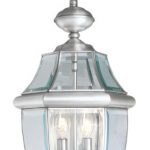 Pendants-Porch-2-Light-With-Clear-Beveled-Solid-Brass-Brushed-Nickel-105-in-World-of-Crystal-0
