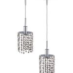 Pendants-Porch-2-Light-With-Clear-Crystal-Royal-Cut-Chrome-size-9-in-100-Watts-World-of-Classic-0