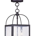 Pendants-Porch-2-Light-With-Seeded-Steel-Drum-Bronze-8-in-120-W-World-of-Crystal-0
