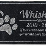 Pet-Grave-Marker-Personalized-Dog-Paw-Heart-Pet-Headstones-Custom-Engraved-Absolute-Black-Granite-Garden-Plaque-Engraved-with-Dog-Cat-Name-Dates-0