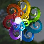 Plow-Hearth-54487-Large-Hanging-Solar-Spinner-Wind-Chimes-Multicolored-0-0