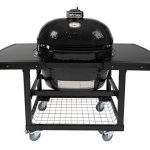 Primo-Oval-XL-400-Ceramic-Smoker-Grill-On-Cart-with-2-Piece-Island-Top-0