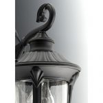 Progress-Lighting-P5823-31-Cast-Aluminum-Wall-Lantern-with-Clear-Seeded-Glass-Textured-Black-0-2