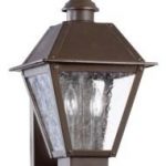 Quorum-International-7024-2-86-Wall-Lanterns-with-Clear-Seeded-Glass-Shades-Bronze-0