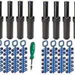 Rain-Bird-5000-Series-Rotor-Sprinkler-Heads-bundle-by-ItemEyes-with-Nozzles-and-Adjustment-Tool-model-part-circle-4-popup-height-4-X-Pack-of-4-0